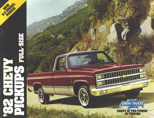 1982 Chevrolet Pickups Brochure